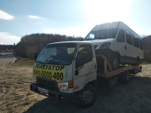 Эвакуация газели из Молдовановского перевала в п. Яблоновский Эвакуация газели из Молдовановского перевала в п. Яблоновский