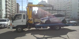 Эвакуация легкового авто манипулятором в Краснодаре Эвакуация легкового авто манипулятором в Краснодаре